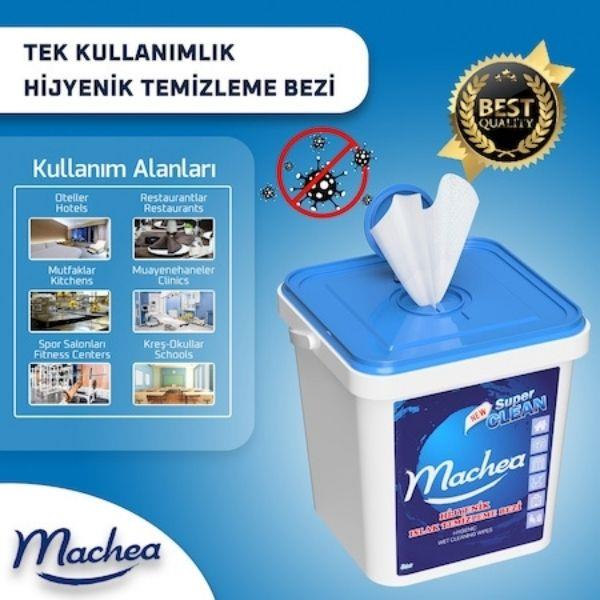 Machea Dezenfektanlı Hijyen Bezi Kovası