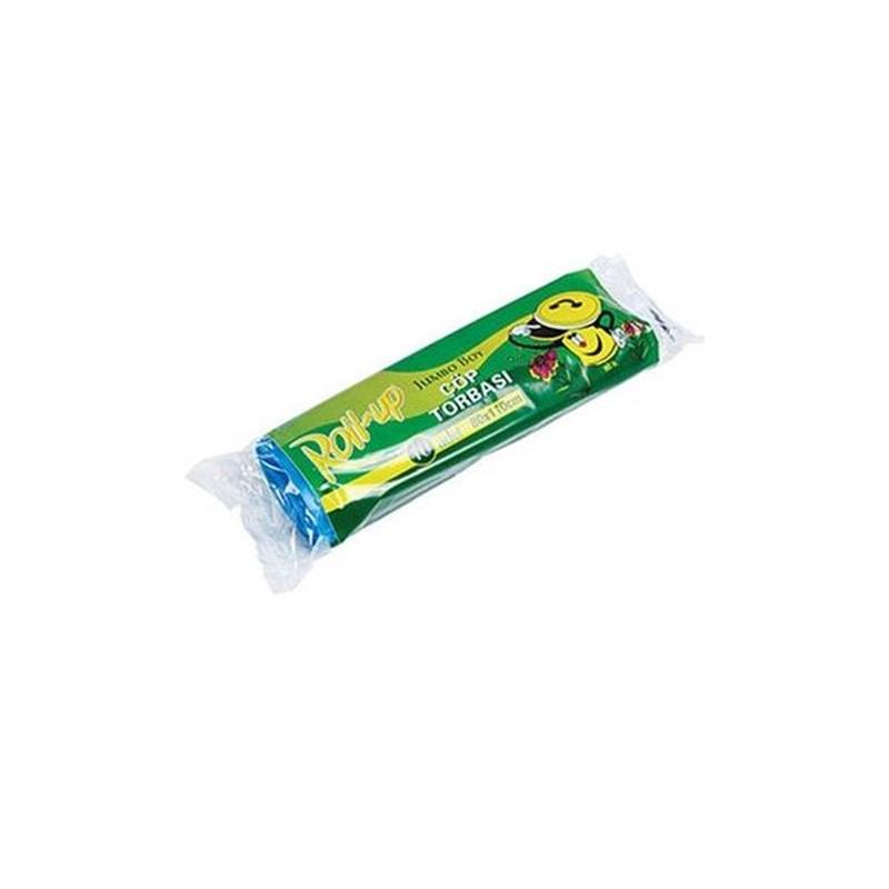 Roll Up Çöp Torbası Jumbo Boy 85x110cm 10lu